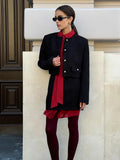 Zingj Small Fragrant Wind Suit 2024 Autumn And Winter New Temperament Short Small Wind Jacket Skirt Suit