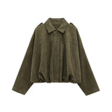 New Velvet Texture Effect Bomber Jacket