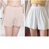 Shorts Safety Pants Women's Anti-empty Leggings Thin Home Shorts Without Curling Ice Silk Breathable Women