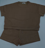 High Quality Hoodies Tracksuits 2 Piece Set Summer Autumn Sweatshirt + Sporting Shorts Outfit Solid Pants