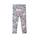 Leggings 100% Cotton Boy's Trousers Fille Kids Pants Girls Pants Skinny Print Cartoon Pattern Children Leggings