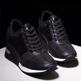 Women With Large-Size Sneakers 2024 Autumn And Winter New Style High-Quality Women With Single Shoes Tied In Front Of The