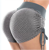 Yoga Shorts Cross Rope Peach Hip Hot Pants Sexy Fitness Running Shorts