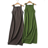 New Spring Holiday Style Forked Suspender Dress