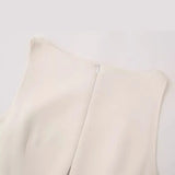 New Belt Sleeveless Short Fashionable Dress