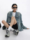 Asymmetrical Denim