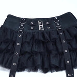 Summer 2023 New Fashion Dark Kuroshio Hot Girls Sexy Slim Net Gauze Cake
