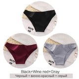 Cotton Underwear Women M-2XL Comfortable Panties Ladies Plus Size Underpants Solid Color Briefs Female