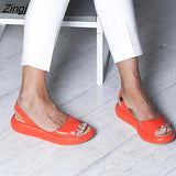 Zingj Women Sandals Flops Fashion Rome Slip-On Breathable Non-slip Shoes Woman Slides Solid Casual Female 2023 Dropshipping 211-1-Outfit