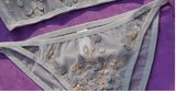 Street Women's Camisole New Fashion Embroidered 3D Petal Bustier Bra Cropped Tops Female Thin Underwear