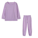 Two Piece Sets Women Tracksuit Oversized Suit Autumn Casual Trouser Suits Female Sweatshirt Solid Hoodie Sportswear