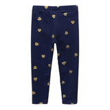 Leggings 100% Cotton Boy's Trousers Fille Kids Pants Girls Pants Skinny Print Cartoon Pattern Children Leggings