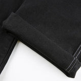 Women High Waist Pants Women Slim Denim Pocket Trouser Elastic Cargo Pant Girl Fashion Jeans Harajuku Style Pants