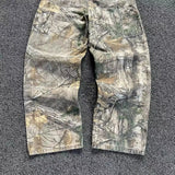 Sales 2024 Summer New Retro Leisure Twigs Camouflage Trousers Wash To Make Old Work