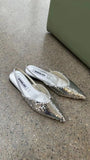 Zingj Women's Shoes Spring / Summer 2023 New Fashion Versatile Pointed Flat Small Fragrant Wind Sequins