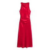 New Silk-Shythm-Suffless Dress