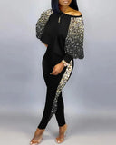 Independent Station Popular Style New Fashion Printing 2-Piece Suit Women's