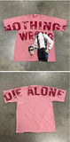 Spring And Summer Minority Design Pure Cotton Short Sleeves 2024 New High Street Retro