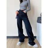 Loose High Waist Skinny White JeansOutfit