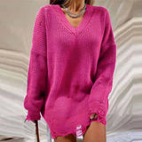 O Neck 2021 Green Sweater Dress Women Knitted Long Sleeve Autumn Winter Y2K Oversized Mini Elegant Dresses Party