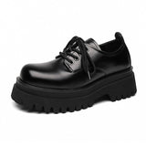 Zingj Shoe Men Summer Low Top Martin Boots Plasole Black Toge Shoes British Casual Small Leather Shoes