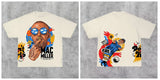 Hip Hop T-Shirt Harajuku Short T-Shirt Gothic Street Clothing Fashion Men's And Women's Punk