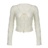 Lace Lace Color Cross-Tie Sexy V-Collar Halter Skirt 2023 Summer New Slimming Bag Hip