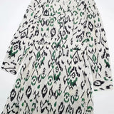 Spring Print Short Dress