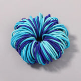 100Pcs/lot Hair Bands Girls Candy Color Elastic Rubber Band Hair Bands Child Baby Headband Scrunchie Kids Hair