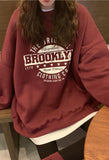 Brooklyn Graphic Crew Sweatshirt- Outfit