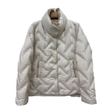 Autumn And Winter New Standing Collar Single Breasted Down Jacket Female Short Money Loose Show Thin Thin White Duck Down Warm Coat-Outfit