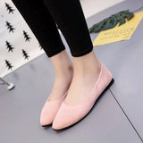 Code 2025 New Large-Size Single-Shoe Korean Version Of Soft Soles Of The Women's Shoes Flat-Soled Women's Bean
