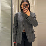 2025 Explosion Long-Sleeved Collar With Short Locomotive Jacket Leather Coat