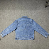 Devil Island Jeans Star Embroidered Jacket High Street Vintage