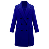And Winter Wool Jacket Womens Clothing Medium Length Woolen Coats Slim Wild Elegant Female Korean Outerwear S-5XL