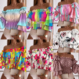 Zingj Style One Word Collar Sexy Fashion Long Sleeve Waist