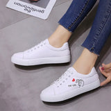 Zingj Women's 2023 New Summer Leisure Korean Spring Student Sports Shoes Flat-Soled Breathable Board Shoes Children's
