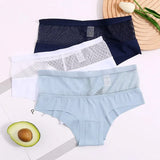 Perspective High Waist Women's Panties Seamless Underwear Women See-Through Underpants Girls Intimates Lingerie