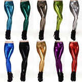 Sexy Shiny Metal Bronzing Patent Leather