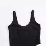 Spring Style Spliced Slim Velvet Suspender Dress