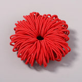 100Pcs/lot Hair Bands Girls Candy Color Elastic Rubber Band Hair Bands Child Baby Headband Scrunchie Kids Hair