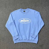 Brand Printed Street Men's And Women's Loose Basic Hooded Sweater Leisure Sweater