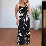 Zingj Women's Style Summer Print Slip Trousers