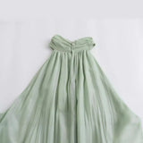 Spring Wrinkle Effect Metal Foil Fashion Blouse