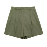 Vest 99293210 High Waist Casual Shorts 9929221