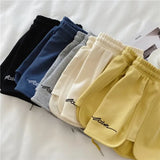 Zingj Shorts Women's Summer 2024 New Style Loose Outside Wear Home Pajama Pants High Waist Casual Wide-Leg Yoga Hot Pants
