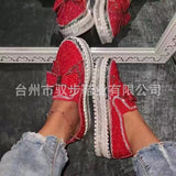 Women With Single Shoes In Spring 2023, The New Style Of One Foot With Thick Soles, Lazy People, Leisure Drill, Bow Tie, Korean Version Of Student