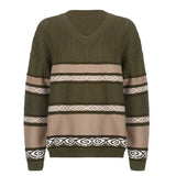 Fairygrunge Cozy Striped Downtown Sweater-Outfit