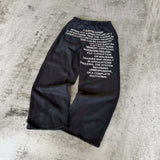 Loose Hoodie Straight Trousers Street Fashion Ins Trendy H-Hop