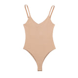 New Spring Nylon Solid Color Sling Jumpsuit